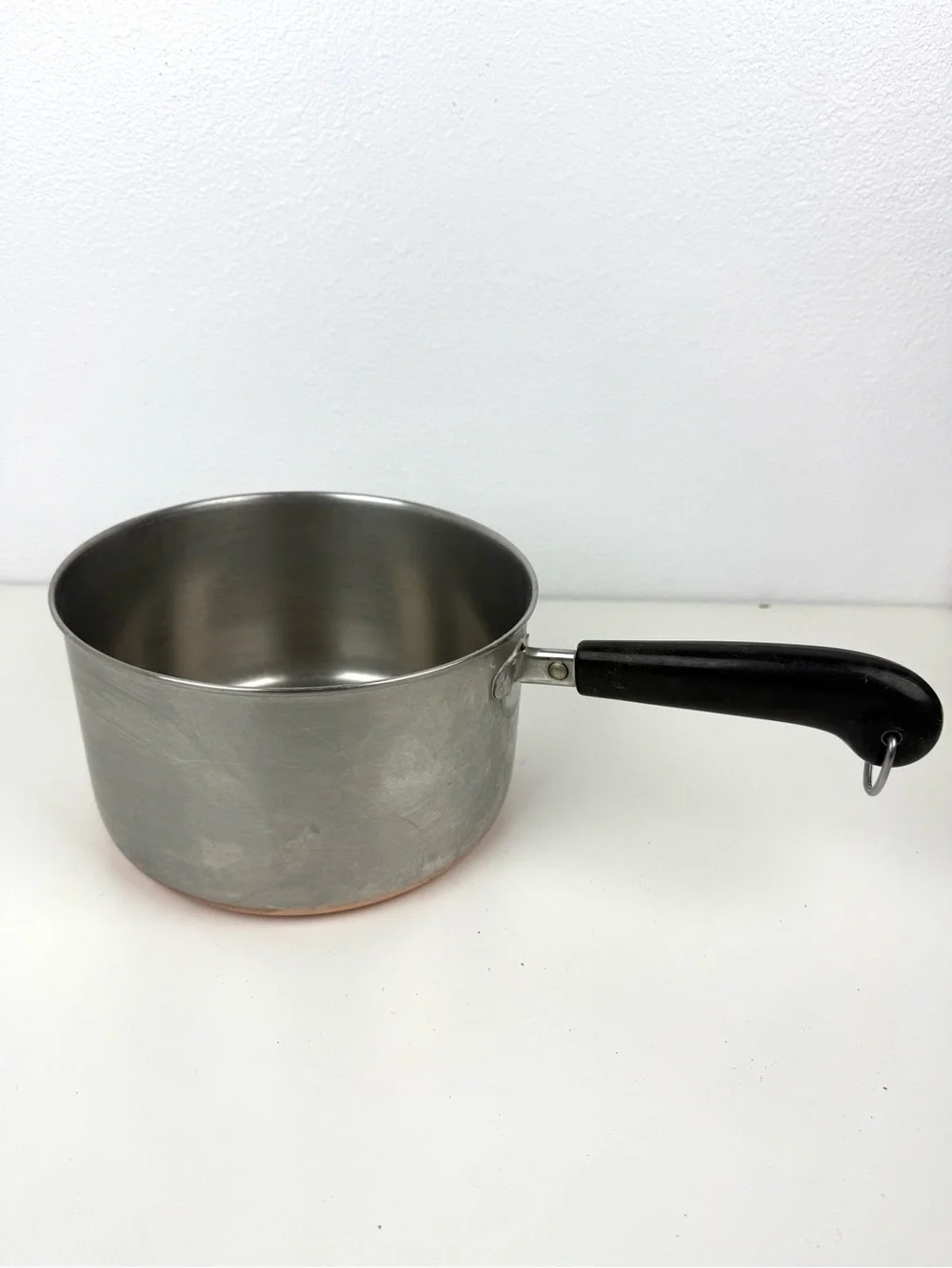 Revere Ware 4 Qt Copper Bottom Stock Pot